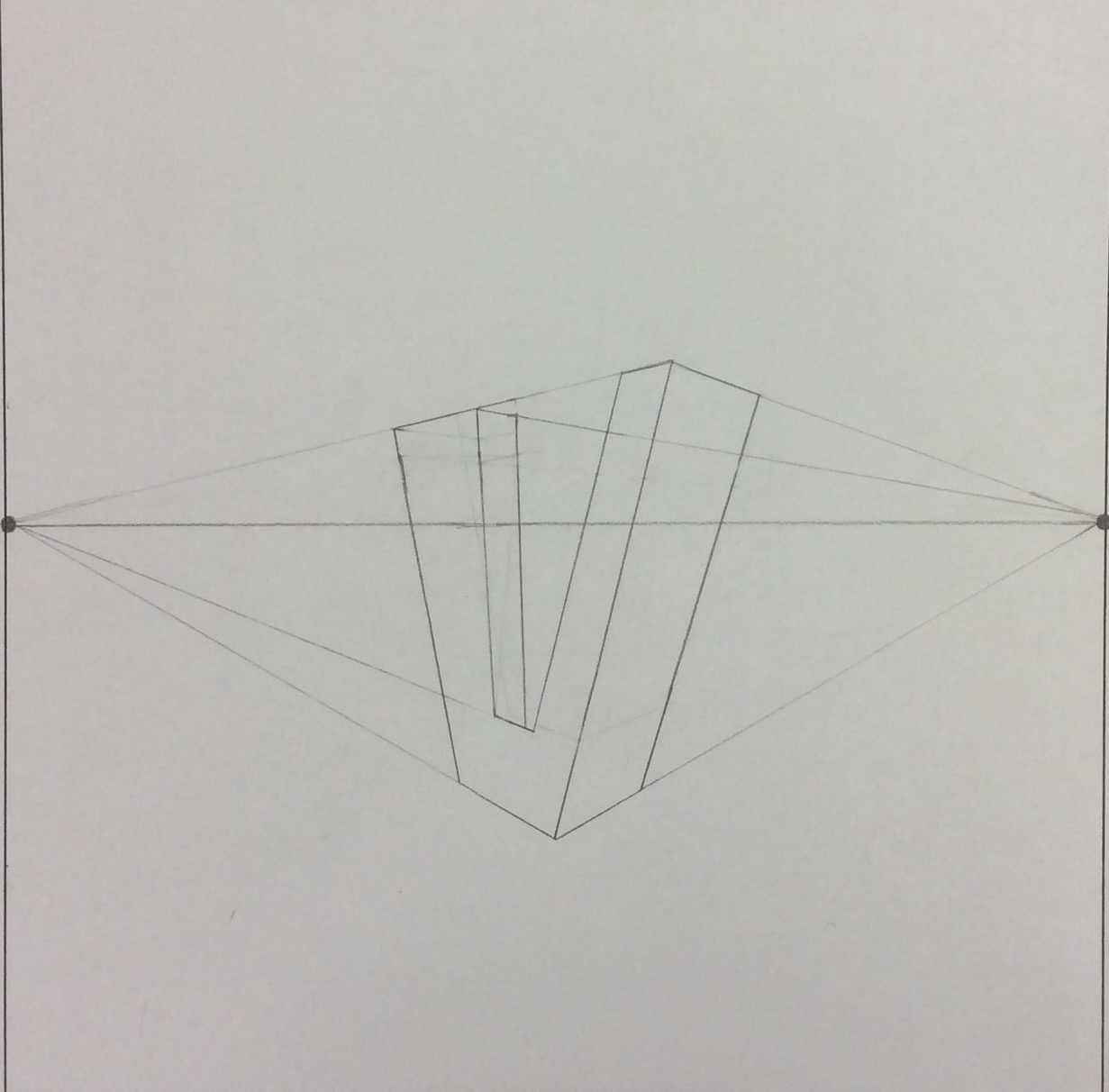 2 Point Letters How To Draw 2 Point Perspective Letters Step By Step