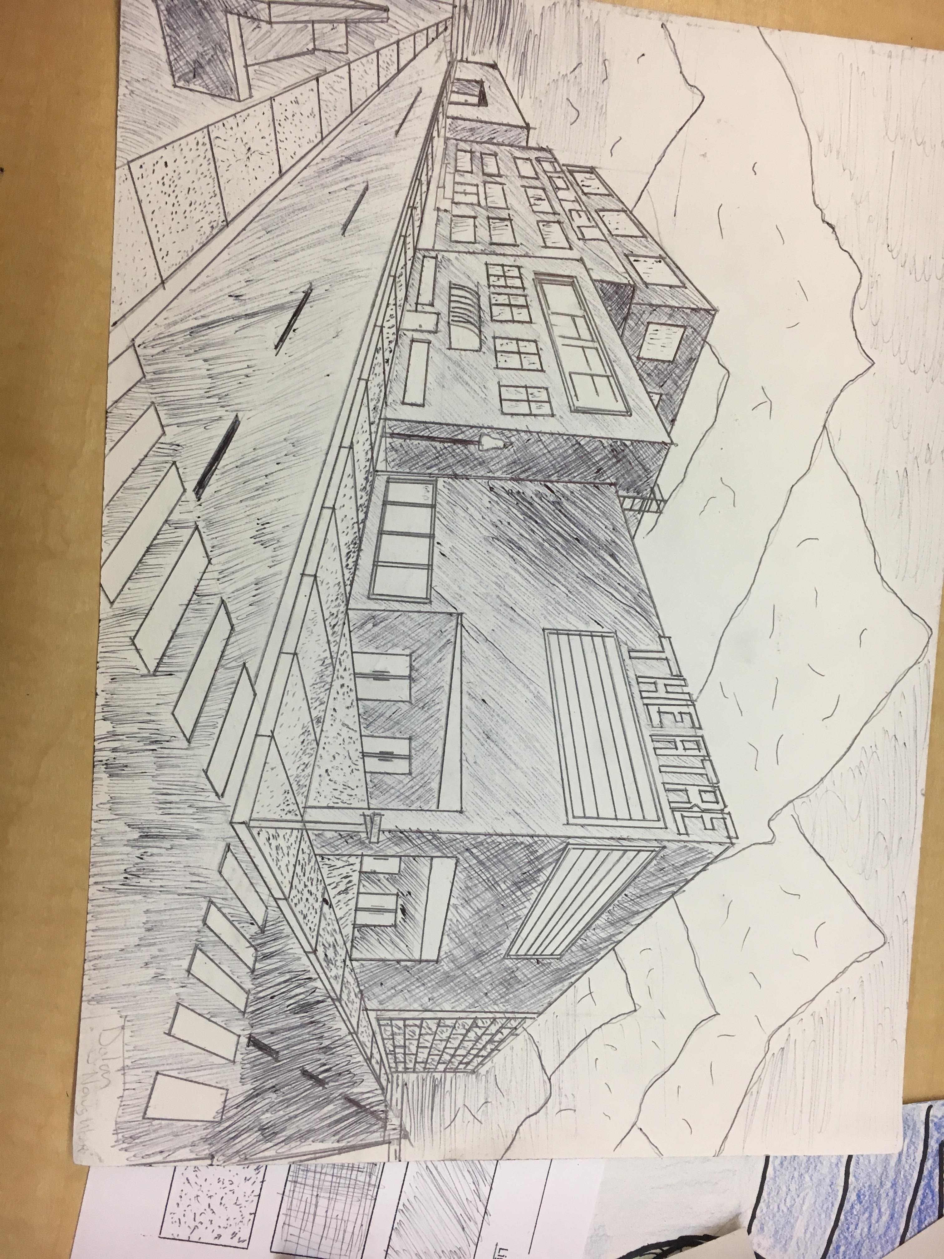 2 Point Perspective Drawing Ideas