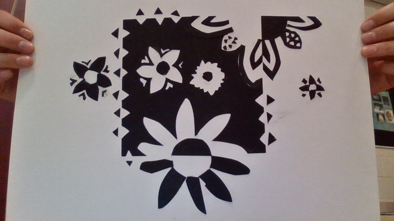 Flower Notan Design - Design Talk