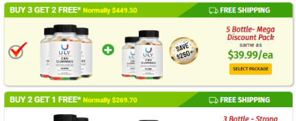 Uly CBD Gummies Reviews, Cost, Uly CBD, Ingredients, Shark Tank Review | bulb