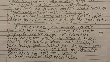 Prelatite Writing Example bulb