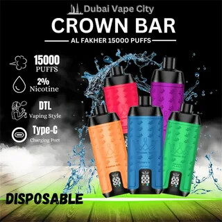 AL FAKHER CROWN BAR 15000 PUFFS: THE ULTIMATE HOOKAH-INSPIRED VAPING E | bulb AL FAKHER CROWN BAR 15000 PUFFS: THE ULTIMATE HOOKAH-INSPIRED VAPING E | bulb
