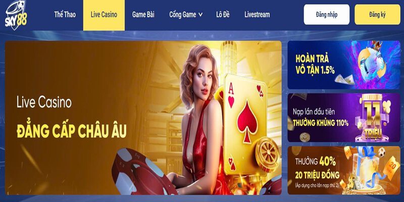 Bookmaker Sky88 - Ideal destination for online betting fans | bulb